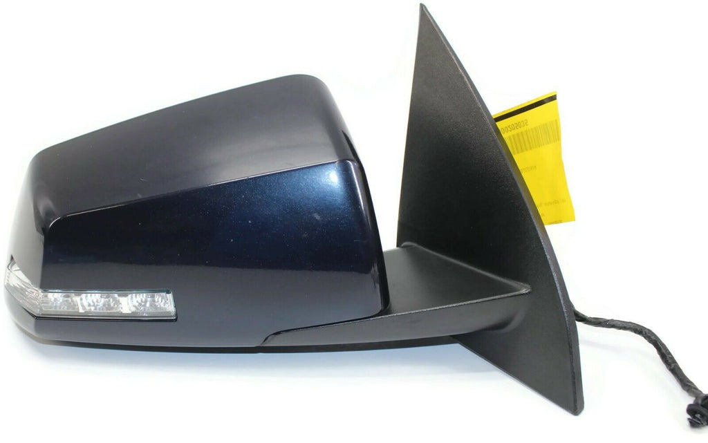 2008-2014 Chevy Traverse  Passenger Right Side Power Door Mirror Blue 32887