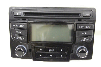 2011-2013 HYUNDAI SONATA RADIO CD MP3 PLAYER 96180-3Q700