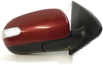 2010-2012 KIA FORTE PASSENGER RIGHT SIDE POWER DOOR MIRROR RED