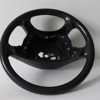 2003-2008 Mercedes Benz R230 Sl500 Sl600 Steering Wheel Black Leather - BIGGSMOTORING.COM