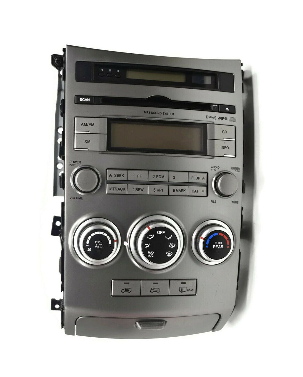 2007-2009 Hyundai Veracruz Radio Stereo Xm Mp3 Cd Player Ac Control 96140-3J600