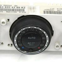 2002-2004 Mercedes Benz ML500 Ac Heater Climate Control Unit A 163 820 43 89 - BIGGSMOTORING.COM