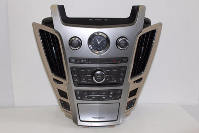 2009-2013 CADILLAC CTS FACE PLATE CLIMATE CONTROL AM FM CD RADIO & VENTS