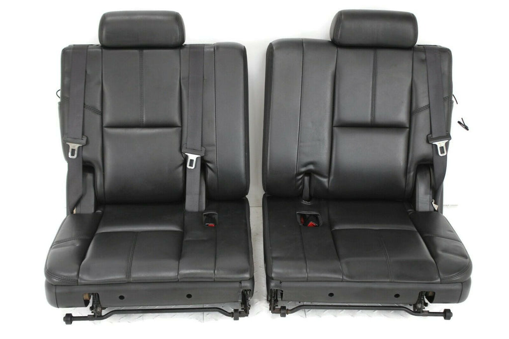 2007-2014 Cadillac Escalade 3rd Row Passenger & Driver Side Rear Leather Seats