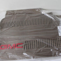 2007-2012 GMC YUKON PREMIUM FRONT ALL WEATHER CASHMERE FLOOR MATS W/ LOGO