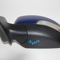 2012-2014 FORD FOCUS DRIVER LEFT SIDE POWER DOOR MIRROR BLUE