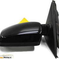 2004-2007 Bmw 525I Driver Left Side Power Door Mirror Black 32145 - BIGGSMOTORING.COM