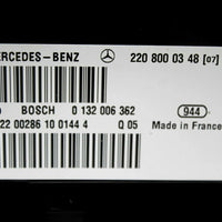 2000-2006 Mercedes Benz S500 W220 Central Locking Vacuum Pump 220 800 03 48 - BIGGSMOTORING.COM