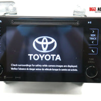 2016-2017 Toyota Sienna  HD Radio Touch Screen Cd Player 86140-08070