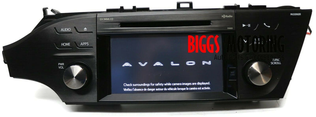 2014 Toyota Avalon Navigation Radio Cd Player Display Screen 86100-07090