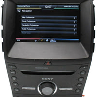 16-18 Ford Edge Radio NAVI Display Screen Cd Mechanism Player EM2T-14F239-AG - BIGGSMOTORING.COM