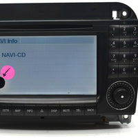 2004-2006 Mercedes Benz S500 Stereo Radio Navigation Cd Player A 220 820 59 89 - BIGGSMOTORING.COM