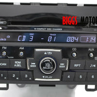 2007-2011 Honda CRV Radio Stereo 6 Disc Changer Cd Player 39100-SWA-A011-M1