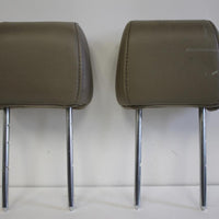 2003 FORD SUPER DUTY  REAR LEFT & RIGHT  LEATHER HEADREST - BIGGSMOTORING.COM