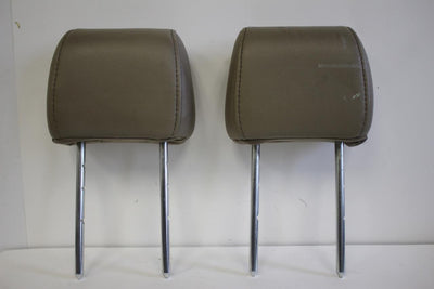 2003 FORD SUPER DUTY  REAR LEFT & RIGHT  LEATHER HEADREST - BIGGSMOTORING.COM