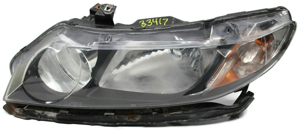 2006-2008 Honda Civic Sedan Driver Left Side Head Light - BIGGSMOTORING.COM