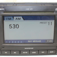 2003-2008 Dodge Durango Jeep REC Navigation Radio 6 Disc Cd Player P056038646AM - BIGGSMOTORING.COM