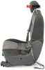 2004-2009 Toyota Sienna Center Console Jump Seat W/ Storage & Cup Holder Gray - BIGGSMOTORING.COM