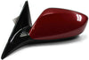 2012-2016 Hyundai Veloster Driver Left Side Power Door Mirror Red 30807