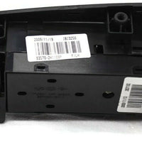 2007-2010 HYUNDAI ELANTRA DRIVER SIDE POWER WINDOW MASTER SWITCH 93570-2H1109P