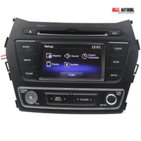 2017-2018 Hyundai Santa Fe Radio Stereo Cd Player 961804 Z6504X