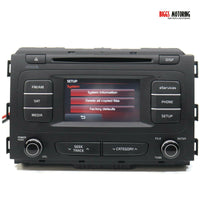 2015-2016 Kia Sedona UVO Radio Stereo Cd Player 96160-A9000WK