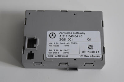 2003-2009 Mercedes Benz E350 Zentrales Central Gateway Control Module - BIGGSMOTORING.COM