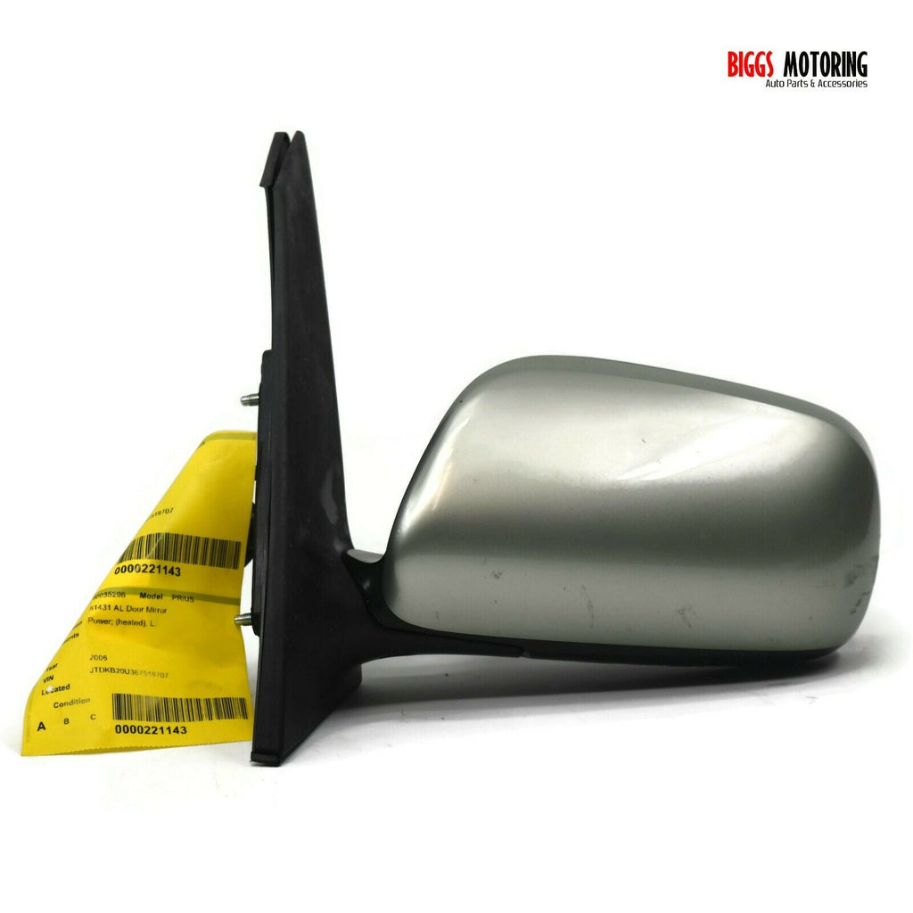 2004-2009 Toyota Prius Driver Left Side Power Door Mirror Light Green 35296 - BIGGSMOTORING.COM