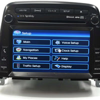 2009-2012 HYUNDAI GENESIS STEREO RADIO NAVIGATION BLUETOOTH MP3  CD PLAYER