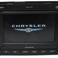 2003-2008 Dodge Durango Jeep REC Navigation Radio 6 Disc Cd Player P056038646AM - BIGGSMOTORING.COM