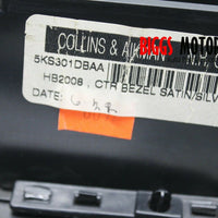 2004-2008 Dodge Durango Radio Climate Control Bezel 5KS301DBAA - BIGGSMOTORING.COM