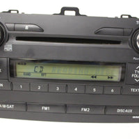 2009-2010 TOYOTA COROLLA A518A0 RADIO STEREO CD PLAYER 86120-02A90