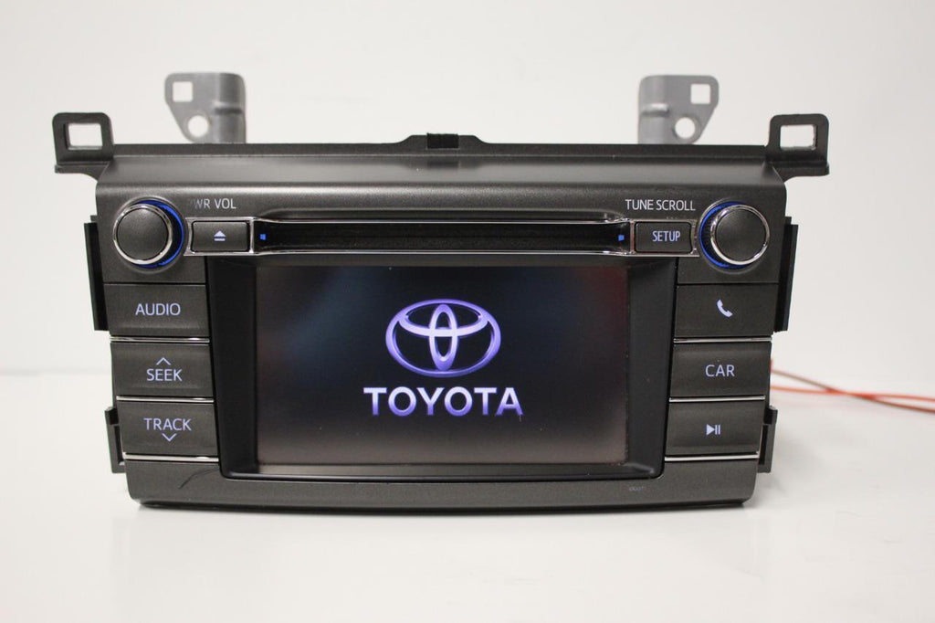 2013-2015 TOYOTA RAV4 100071 RADIO STEREO TOUCH SCREEN CD PLAYER 86140-0R010