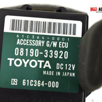 2007-2013 Toyota Tundra Accessory G/W Ecu Control Module 08190-33920