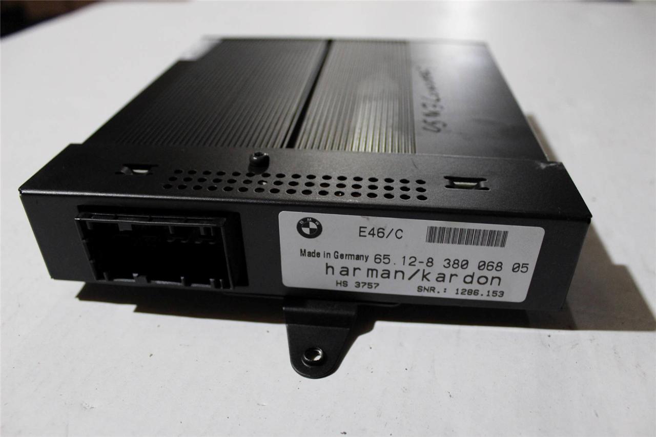 BMW E46 323ci 325ci 330ci M3 CONVERTIBLE HARMAN KARDON AMPLIFIER 65128