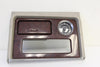 2003-2006 Cadillac Escalade Center Console Woodgrain Upper Trim Bezel W/ Clock - BIGGSMOTORING.COM