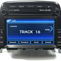 2009-2012 HYUNDAI GENESIS STEREO RADIO NAVIGATION BLUETOOTH MP3  CD PLAYER