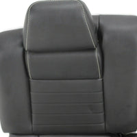 2011-2014 Ford Mustang Passenger & Driver Side Rear Seats Black Leather