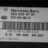 2002-2009 Mercedes Benz W203 C230 Sam Module  Fuse Box Relay Computer - BIGGSMOTORING.COM