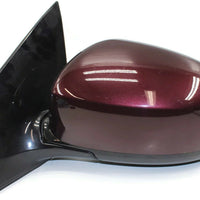 2009-2014 NISSAN MURANO DRIVER LEFT SIDE POWER DOOR MIRROR DARK RED 32538