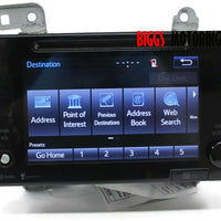 2016-2019 Toyota Tacoma Navi Radio Cd Player Touch Display Screen 86100-08031