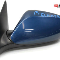 2011-2015 Hyundai Elantra Driver Left Side Power Door Mirror Blue