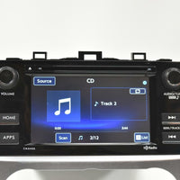 2015-2016 SUBARU IMPREZA CROSSTREK RADIO DISPLAY SCREEN CD MP3 PLAYER 86201FJ640