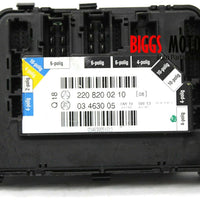 2000-2006 Mercedes Benz W220 S500 Passenger Side Seat Switch Control 2208200210 - BIGGSMOTORING.COM