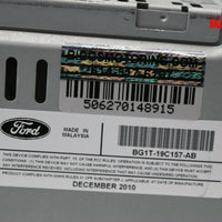 2011-2012 Ford Taurus Radio Stereo Cd Mechanism Player BG1T-19C157-AB