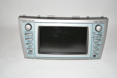 2007-2009 TOYOTA CAMRY JBL NAVIGATION RADIO CD PLAYER 86120-33A30