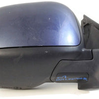 2007-2009 MITSUBISHI OUTLANDER PASSENGER RIGHT SIDE POWER DOOR MIRROR BLUE