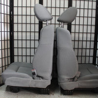 2009-2014 Ford F150 Grey Cloth  Front Seats With Side Bags Driver Power Pass Man