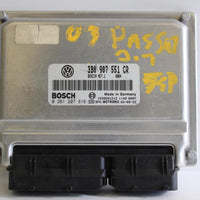 2003 Volkswagen Passat Ecu Engine Computer Module 3B0 907 551 CR - BIGGSMOTORING.COM