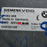 2007-2010 BMW 7 583 468, 7583468 Engine Control Module ECM ECU, OEM